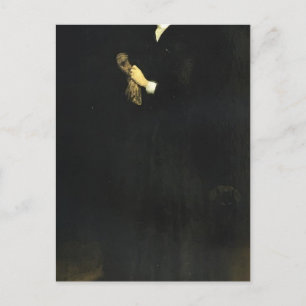 Carte Postale James Whistler - Portrait de Mme Cassatt