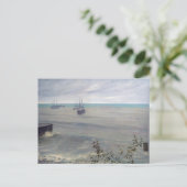 Carte Postale James Whistler - Symphonie en gris et vert (Debout devant)