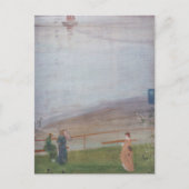 Carte Postale James Whistler - Variations en violet et vert (Devant)