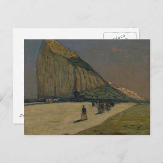 Carte Postale James Wilson Morrice - Gibraltar (Devant / Derrière)