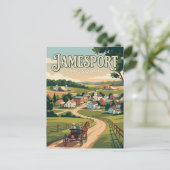 Carte Postale Jamesport Missouri (Debout devant)