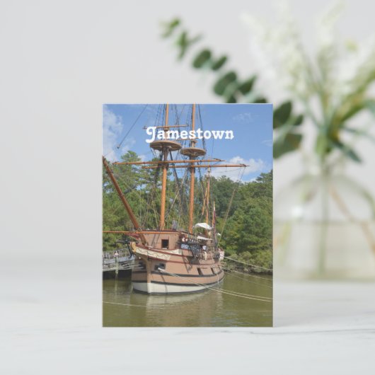 Carte Postale Jamestown (Debout devant)
