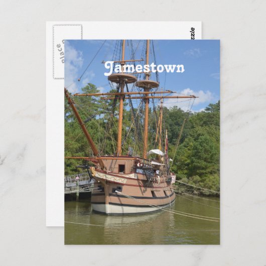 Carte Postale Jamestown (Devant / Derrière)