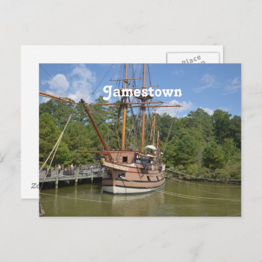 Carte Postale Jamestown (Devant / Derrière)
