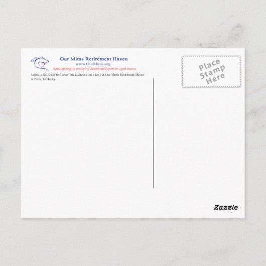 Carte postale Jamra (Dos)