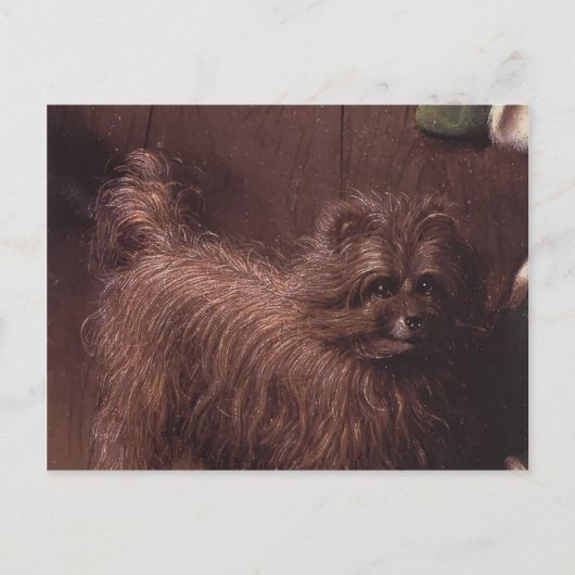 Carte Postale Jan Eyck - Giovanni Arnolfini et sa femme (Devant)