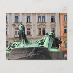 Carte postale Jan Hus Memorial
