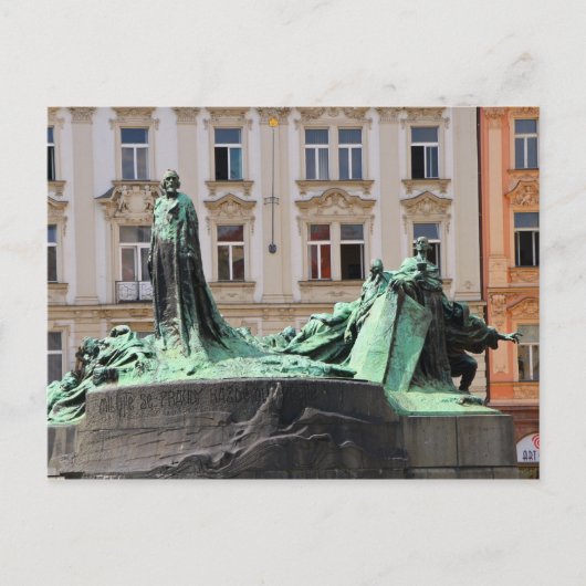 Carte postale Jan Hus Memorial (Devant)