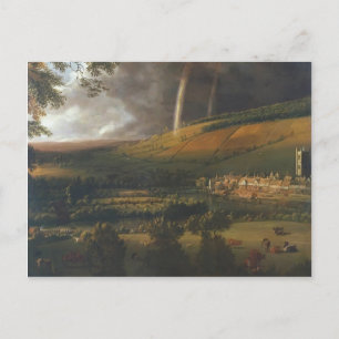 Carte Postale Jan Siberechts - Paysage avec Arc-en-ciel, Henley