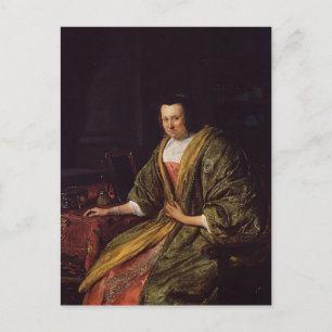 Carte Postale Jan Steen - Portrait de Geertruy Gael