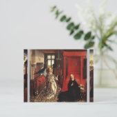 Carte Postale Jan van Eyck - L'Annonciation (Debout devant)