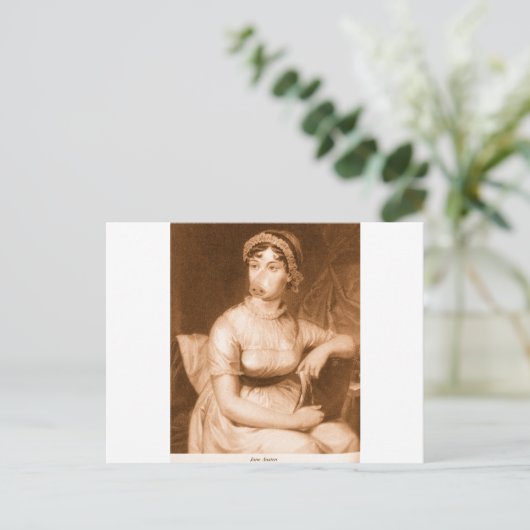 Carte Postale Jane Austen (Debout devant)