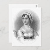 Carte Postale Jane Austen (1775-1817) (Devant / Derrière)