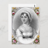 Carte Postale Jane Austen (1775-1817) (Devant / Derrière)