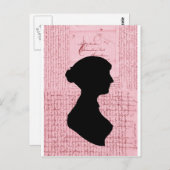 Carte Postale Jane Austen, Appelle-Moi Lady Jane Series (Devant / Derrière)