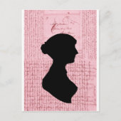 Carte Postale Jane Austen, Appelle-Moi Lady Jane Series (Devant)