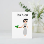 Carte Postale Jane Austen Cute (Debout devant)
