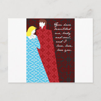 Carte Postale Jane Austen Fierté et Préjugés don "Elizabeth"