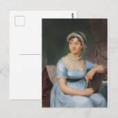 Carte Postale Jane Austen vous invite (Devant / Derrière)