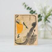 Carte Postale Jane Avril Henri de Toulouse-Lautrec (Debout devant)