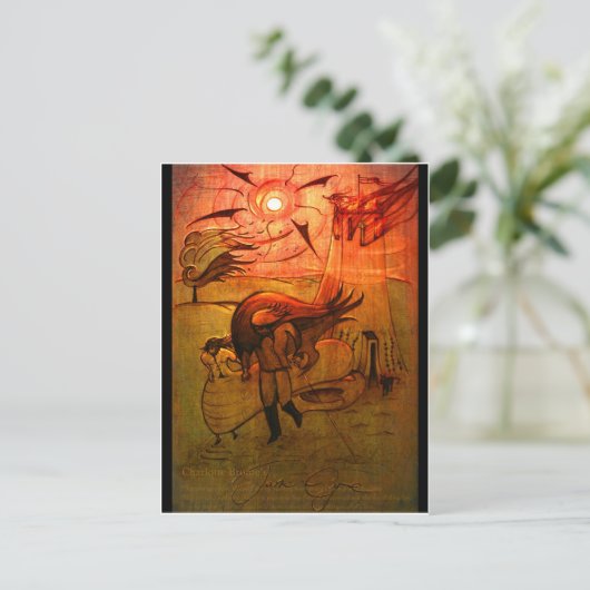 Carte postale Jane Eyre (Debout devant)