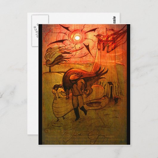 Carte postale Jane Eyre (Devant / Derrière)