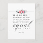 Carte Postale Jane Eyre - Comme Nous Sommes - Blanc (Devant)