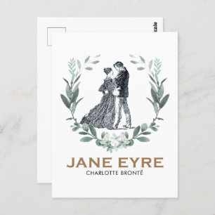 Carte Postale Jane Eyre et Edward Rochester avec Wreath