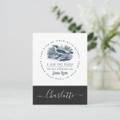 Carte Postale Jane Eyre - I Am No Bird - Ajouter Votre Nom (Debout devant)