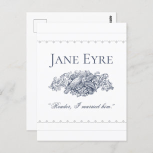 Carte Postale Jane Eyre - Lecteur Je L'Ai Marié - Doses