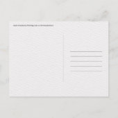 Carte Postale Janet Kruskamp Chats sur la bibliothèque (Dos)