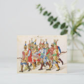 Carte Postale Janissaires, 1583 (Debout devant)