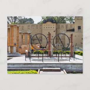 Carte Postale Jantar Mantar Jaipur Instruments Historique