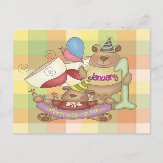 Carte Postale Janvier 1 (Devant)