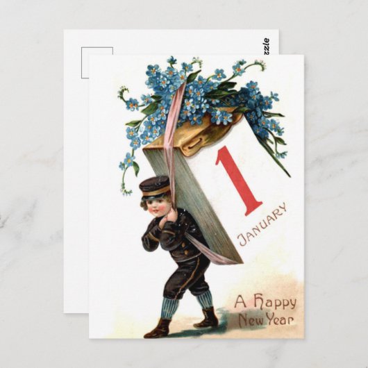 Carte Postale Janvier prochain (Devant / Derrière)