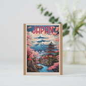 Carte Postale Japan, Cherry Blossoms, (Debout devant)