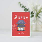 Carte Postale Japan Life Vintage Travel (Debout devant)