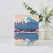 Carte Postale Japan Mount Fuji Fujisan Postcard (Debout devant)