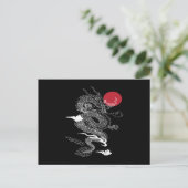 Carte Postale Japanese Dragon Asia Fantasy (Debout devant)