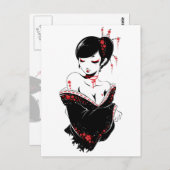 Carte Postale japanesque (Devant / Derrière)