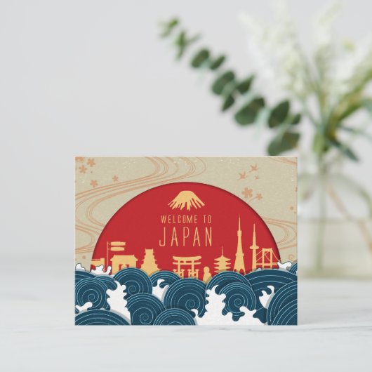 Carte Postale Japon (Debout devant)