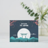 Carte Postale Japon (Debout devant)