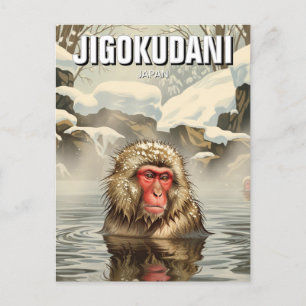 Carte Postale Japon Jigokudani Singe du parc des singes