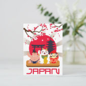 Carte Postale Japon mignon (Debout devant)