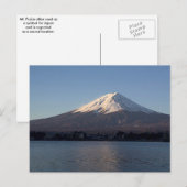 Carte postale Japon - Mt Fuji Japon (Devant / Derrière)