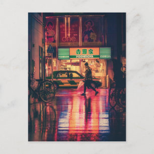 Carte Postale Japon Osaka Night Asia Landmark Voyage Japonais