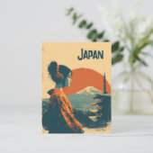 Carte Postale Japon vintage (Debout devant)