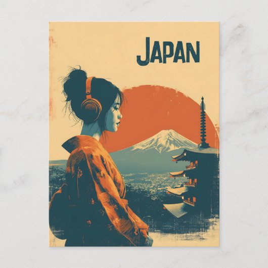 Carte Postale Japon vintage (Devant)