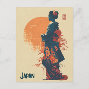 Carte Postale Japon vintage