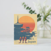 Carte Postale Japon vintage (Debout devant)